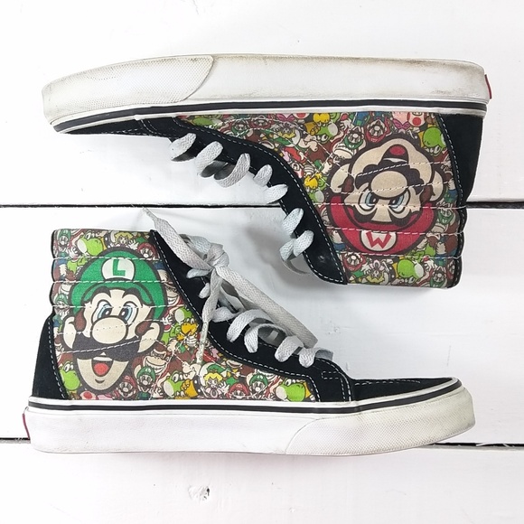 vans mario game over